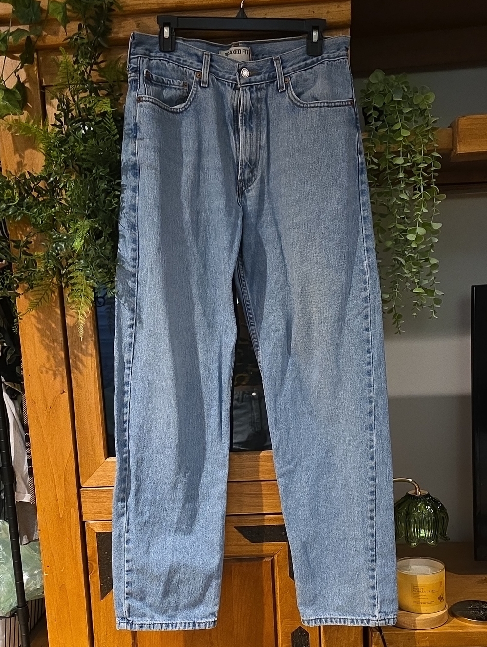 Levis Relaxed Fit Light Blue Jeans
